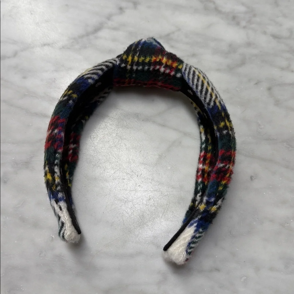 Lele Sadoughi NWOT Flannel Tartan Plaid Headband
